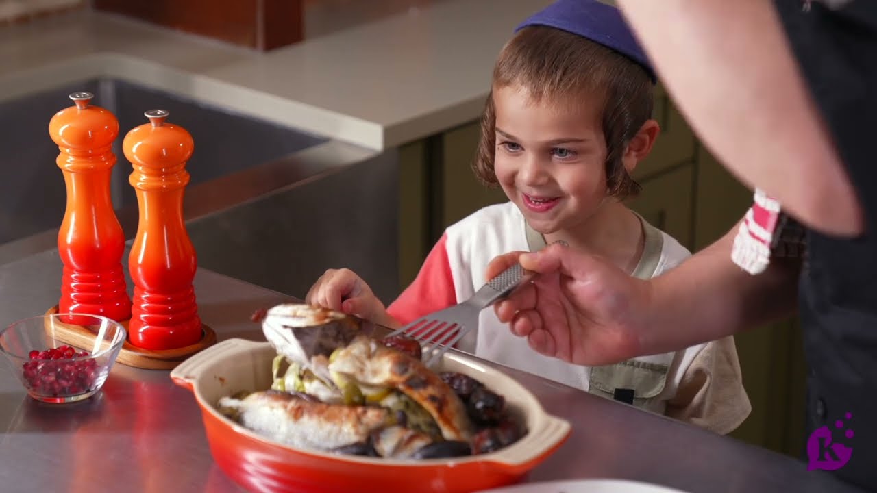 Rosh Hashana-Inspired Roasted Branzino