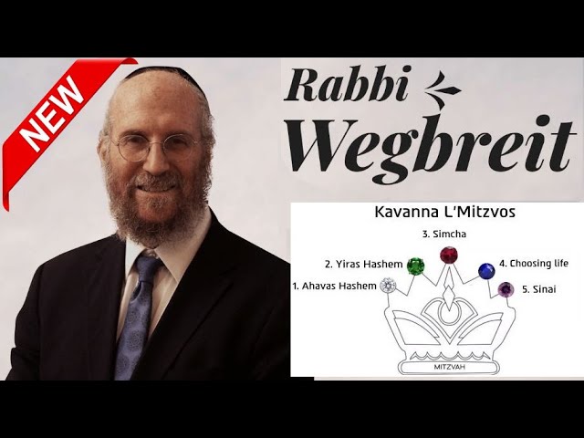 KLM BRAND NEW SERIES: Rabbi Asher Baruch Wegbreit on Kavanah L'Mitzvot INTRODUCTION