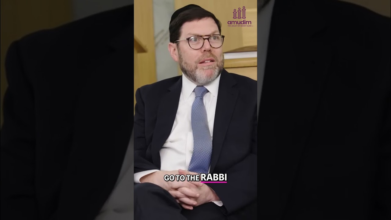 Rabbi: Your Secret Weapon for Life's Toughest Problems! #shorts