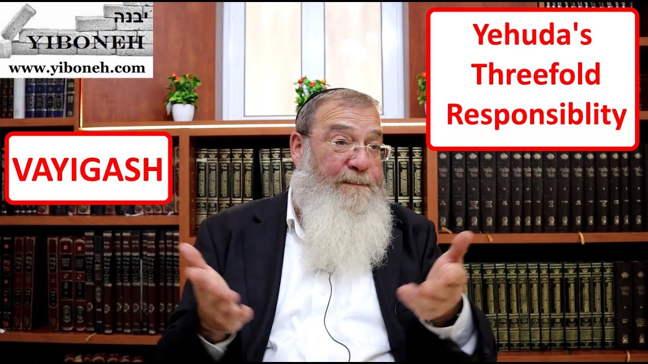 Yehuda's Threefold Responsibility with Rabbi Aaron Dovid Poston