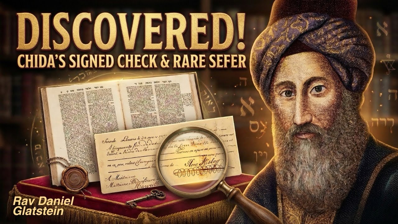 DISCOVERED! - The Humility of the Chida Uncovered through His Personal Artifacts