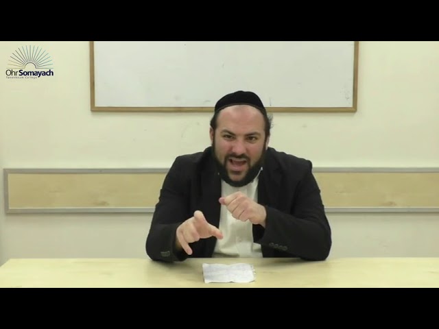 The Torah's Unique Role in Creation - Rabbi Shmuel Wagshall