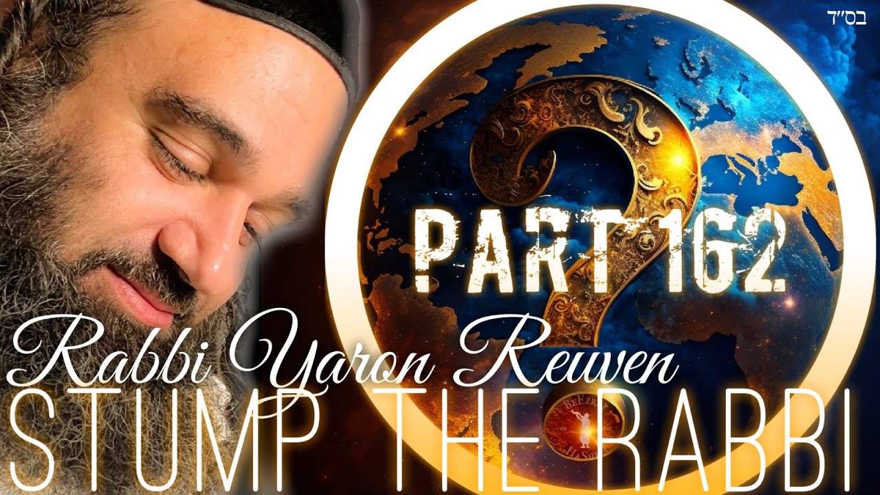 EMOR Yichus, BANK CRISIS, Stolen Software, DEMONS, Flat Earth Trap - Stump The Rabbi (162)