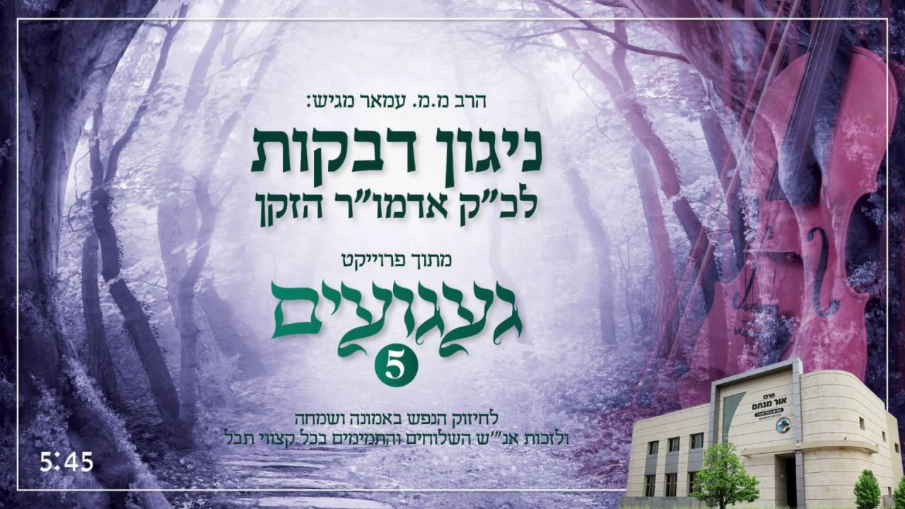 ניגון דביקות לאדמו"ר הזקן | הרב מנחם מענדל עמאר | געגועים 5