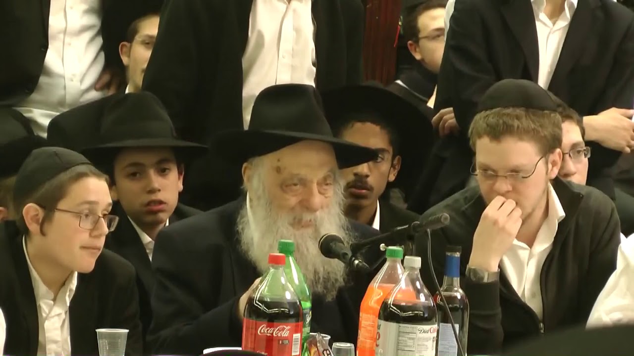 לאחר שתי ימים בלי מים במה שמח ר' לוי'ק הרב יואל כהן