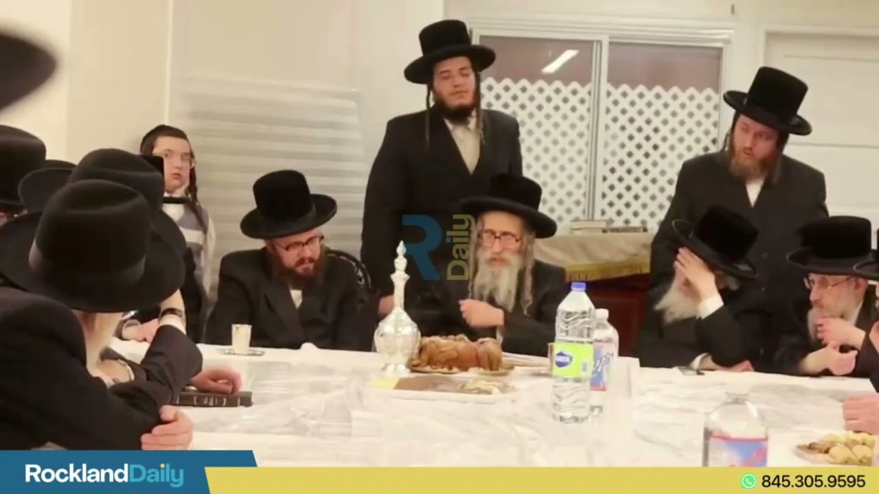 Kabulas Panim in Montreal for the Barniv Rebbe of Monsey.