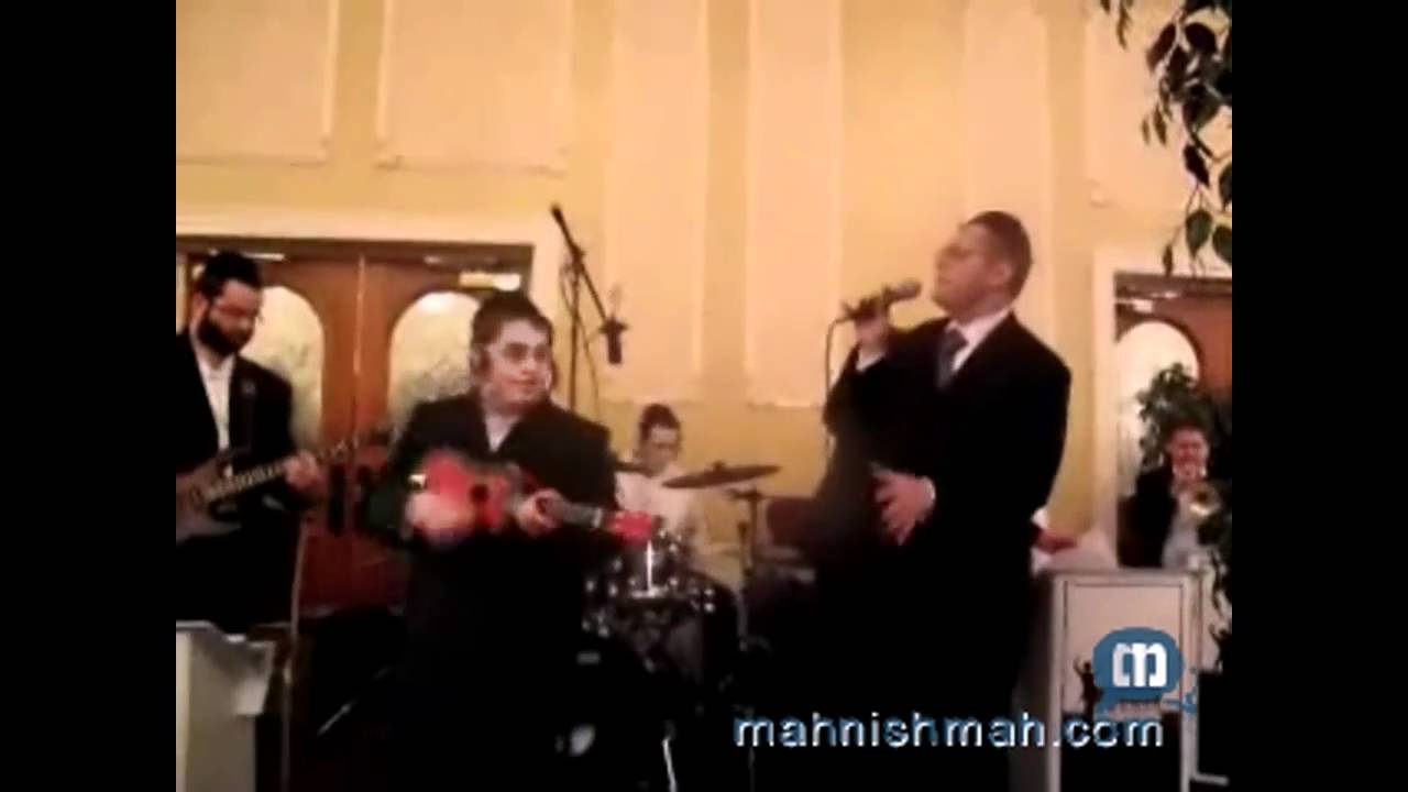 Dovid Gabai & Mahba"k Mrimnitz At Wedding