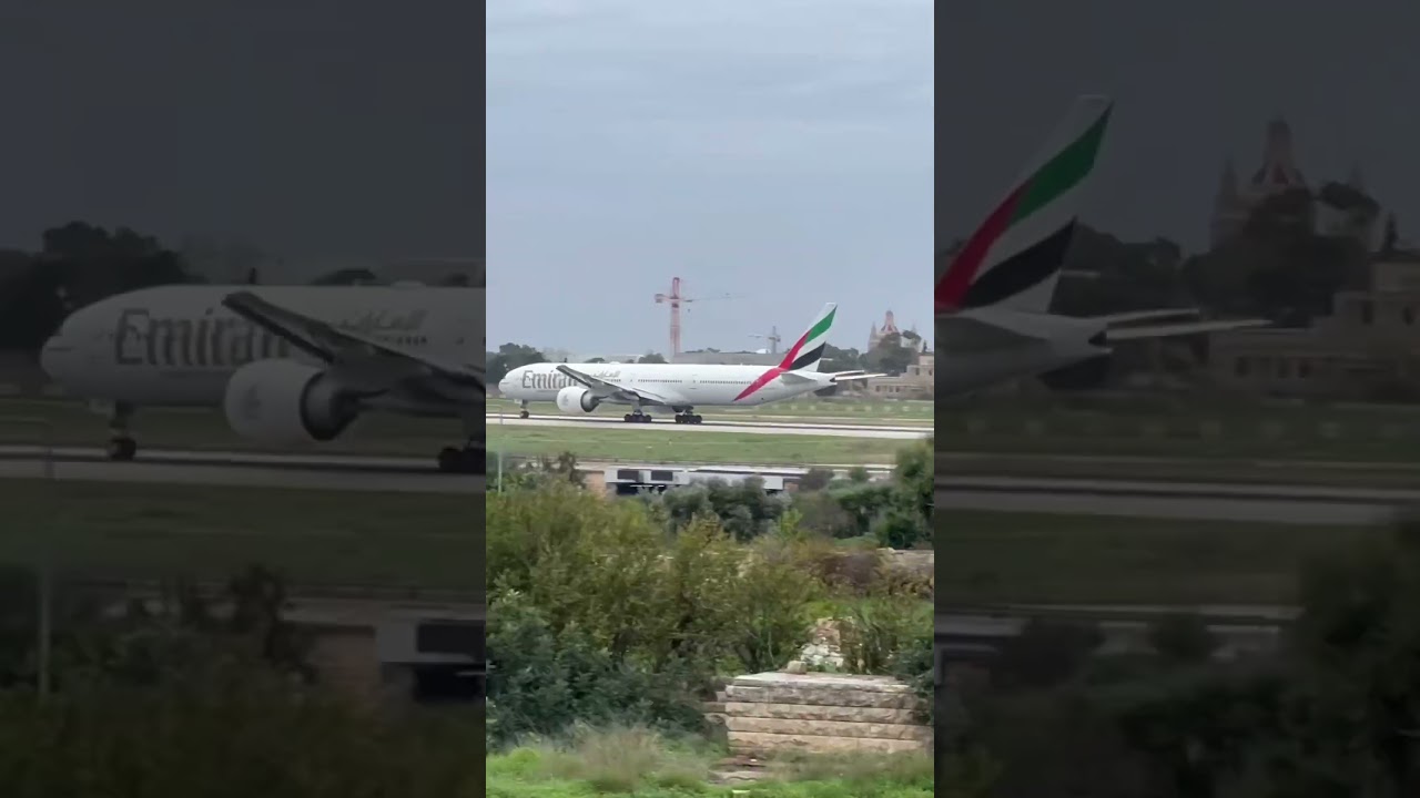 Emirates Boeing 777 takeoff #shorts #emirates #boeing777 #takeoff