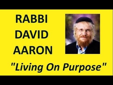 Rabbi David Aaron - Living on Purpose