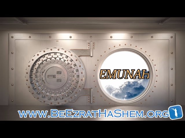 The Key To The Hidden Treasure Called Emunah - MUSSAR Pirkei Avot (41)
