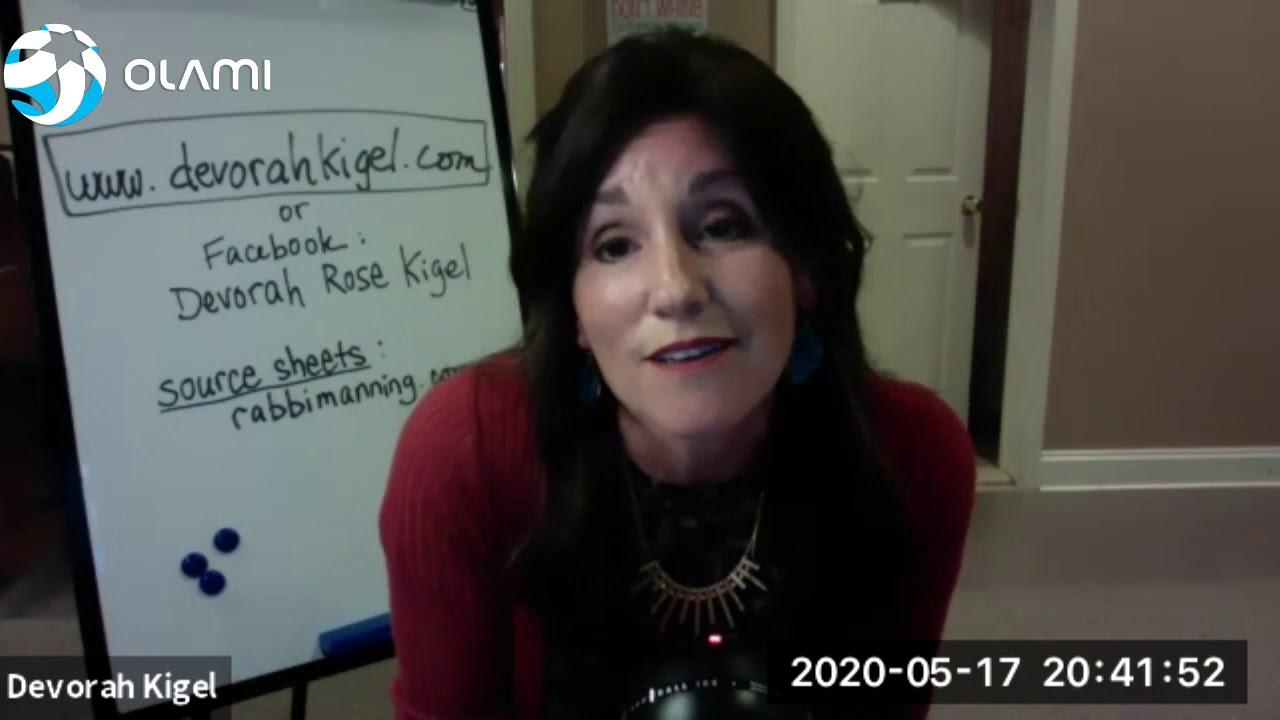 Olami: Devorah Kigel - My Hardest Mitzvah - A Workshop on Covering Your Hair