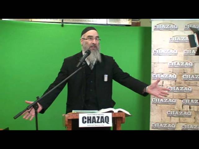 R' Label Lam speaking for Chazaq - INSPIRING!