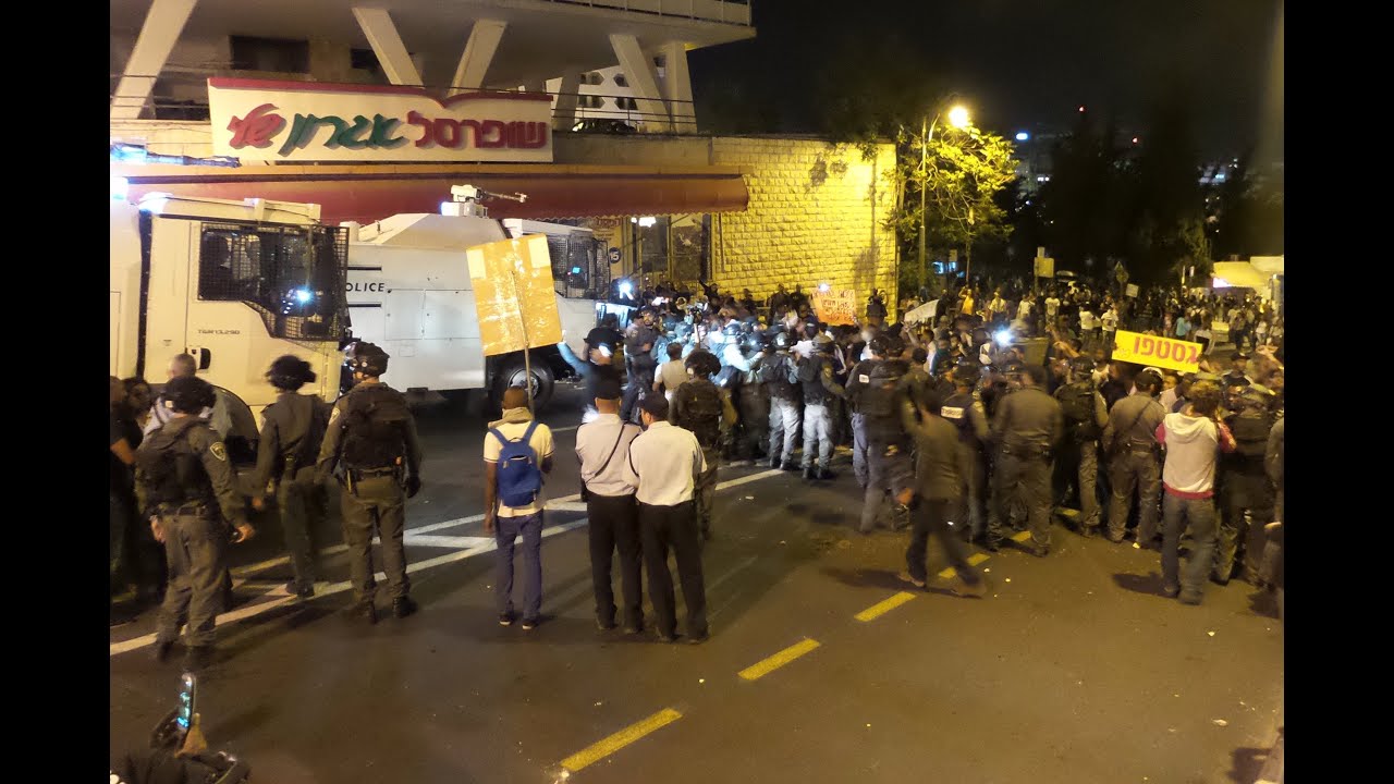 EXTENDED COVERAGE: Violent Clashes in Jerusalem as Ethiopians Protest Racist Attack