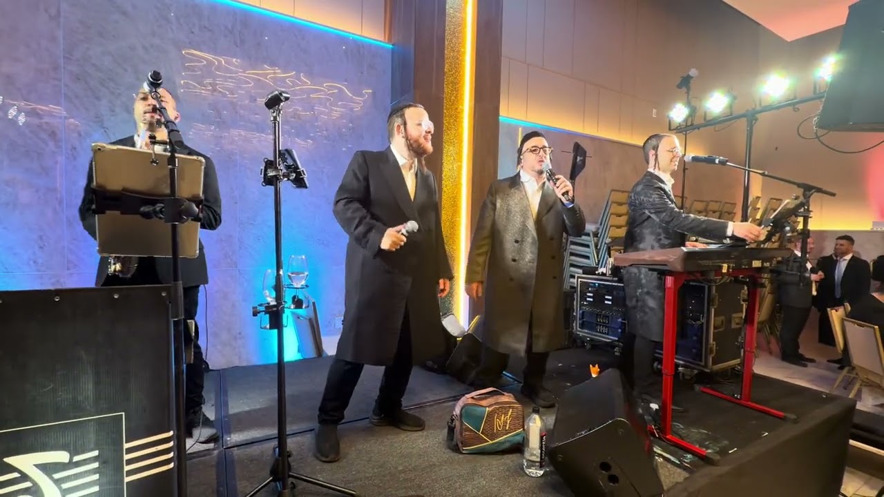 Hershey Blich wedding & Lipa schmeltzer & Zrilly Werzberger & Yossi Shtendig
