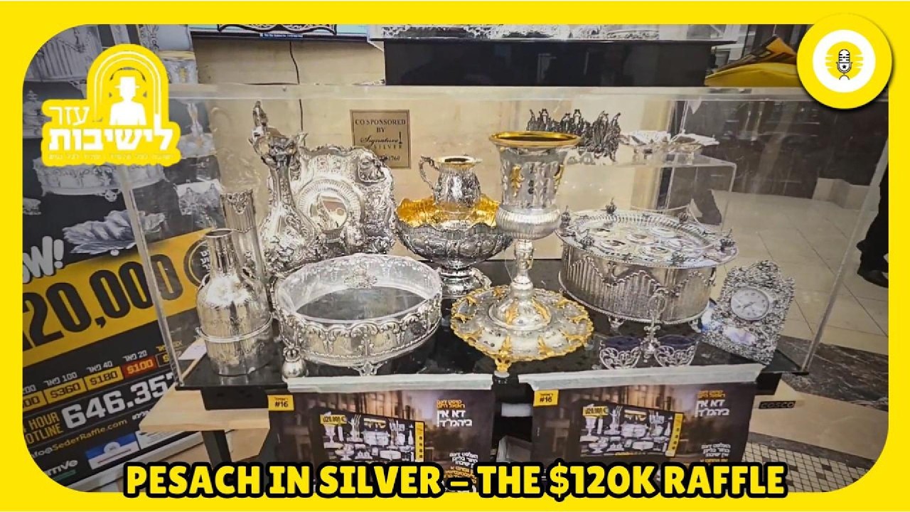Pesach In Silver: The $120K Raffle - The Perlowitz Show