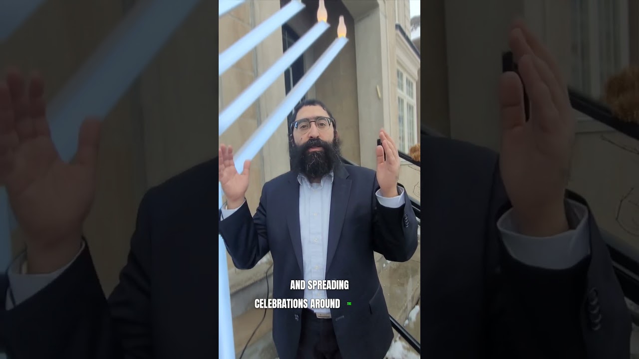 Torah Minute by Rabbi Bakshi: The Profound Message of Chanukah & Shabbat Together #shabbat #chanukah