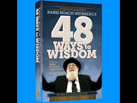 (Way#3) SAYING IT OUT LOUD: 48 Ways with Rabbi Aaron Dovid Poston