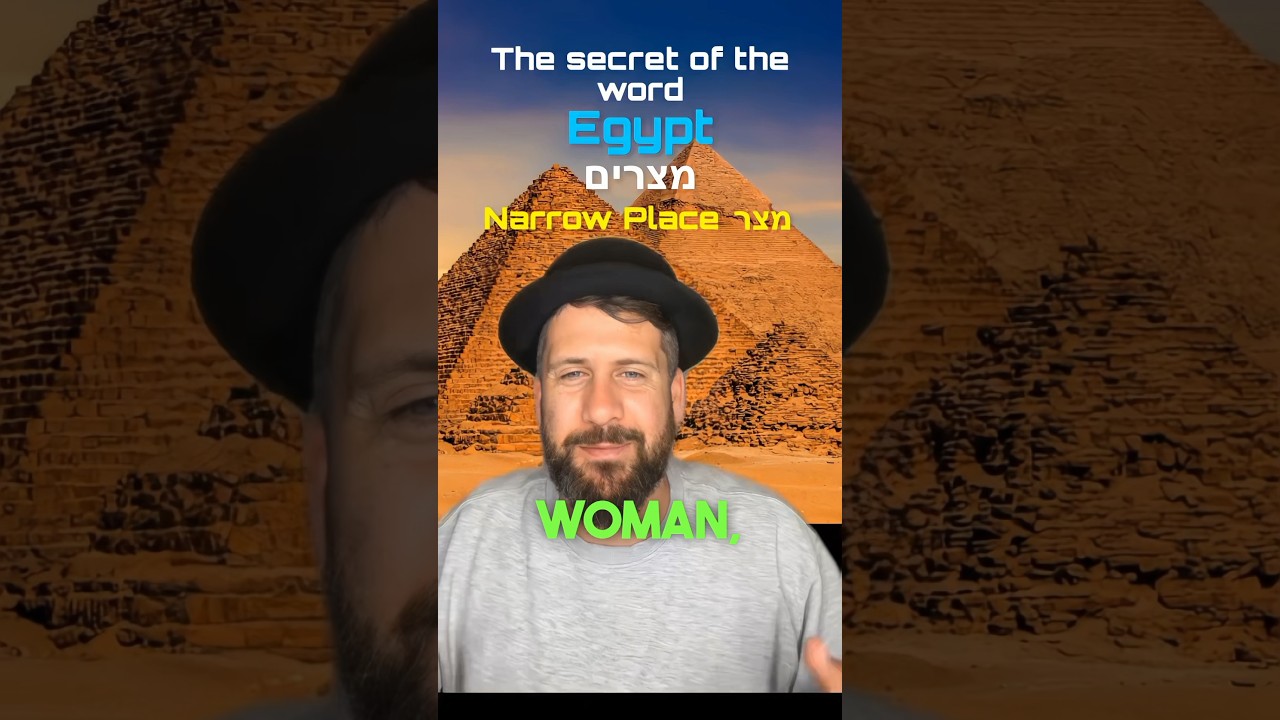 The secret of the word Egypt #bible #bibleverses #biblequotes #hebrew #faith