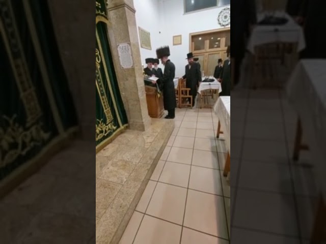 Sadigura Rebbe Counting The Omer - Chol Hamoed Pesach 5782