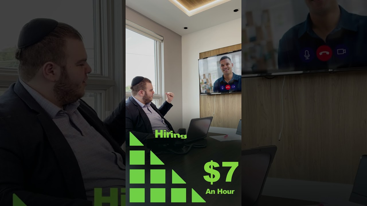 Less is more #Hiring4Less 7 Bucks an hour