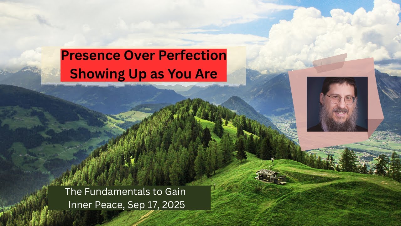 Presence Over Perfection, showing up as you are