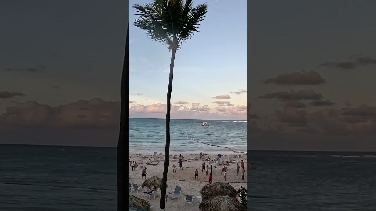 Punta Cana beach Sunset Timelapse #beach #puntacana #sunset #timelapse