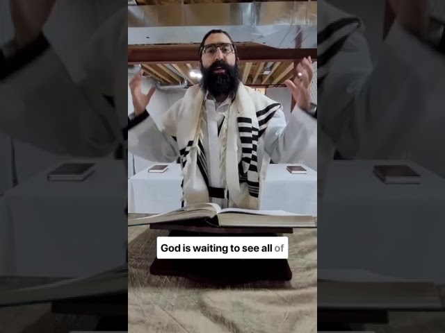 Yom Kippur message: It's all about US!