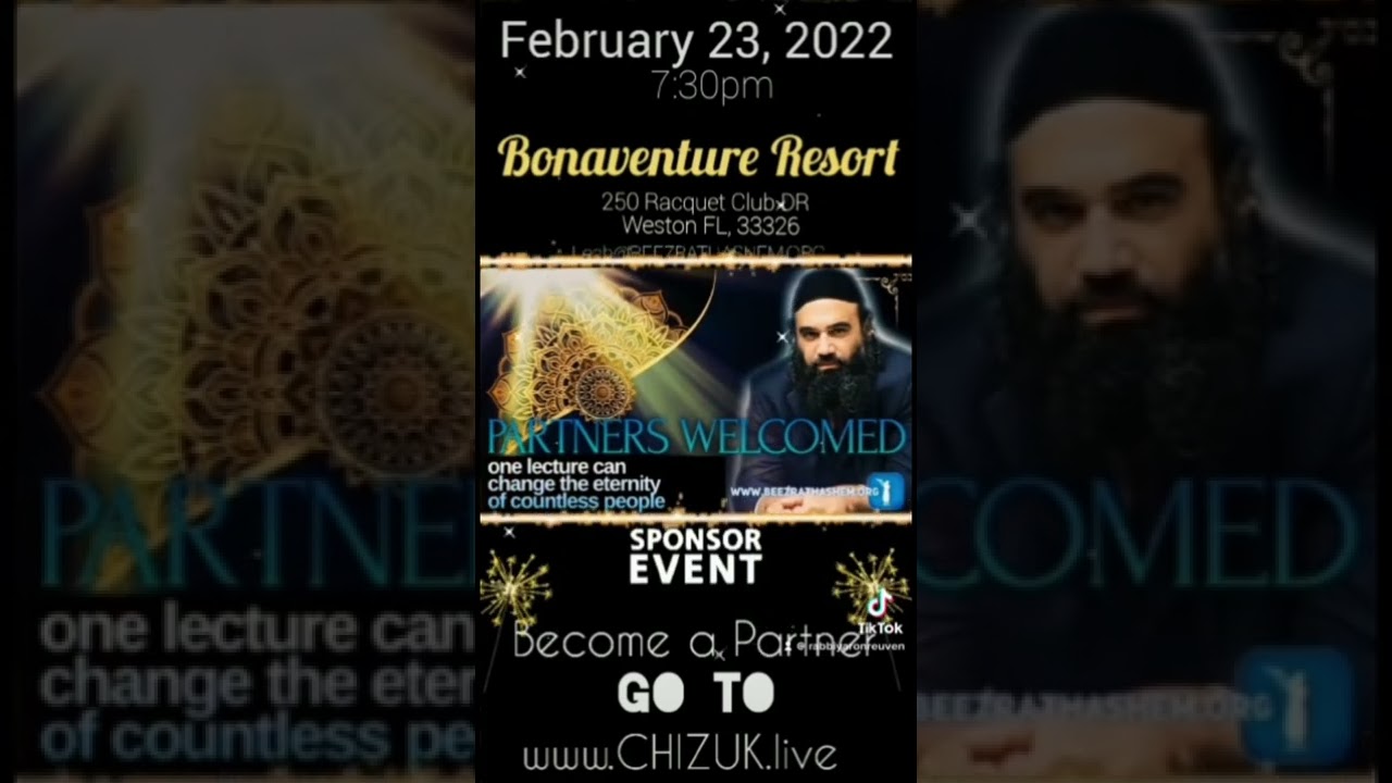www.Chizuk.Live #rabbiyaronreuven