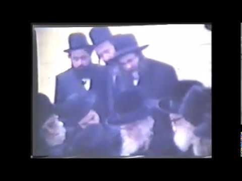 האדמו''ר בעל הבית ישראל מגור זי''ע . תיעודיים נדירים והיסטורים באירועים שונים במשך חייו