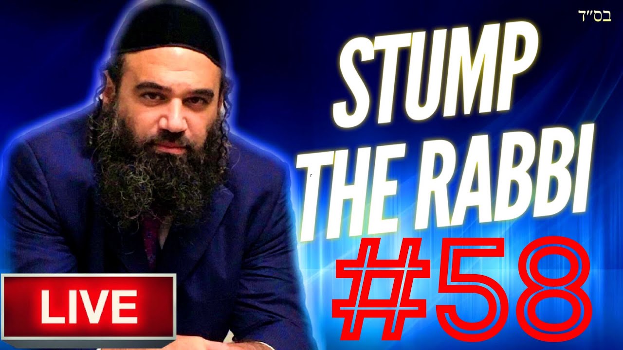 APOLOGIES TO RESHAIM - STUMP THE RABBI (58)