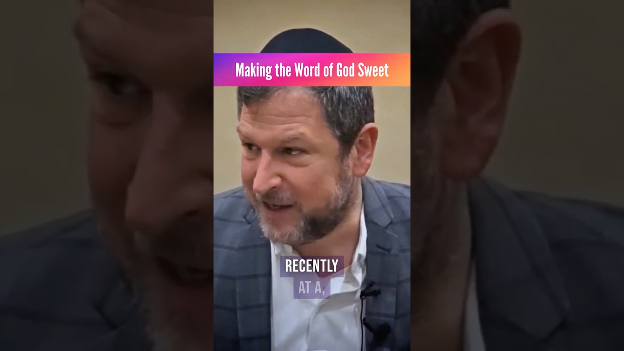 Making the Word of Hashem Sweet - Rabbi Shlomo Farhi