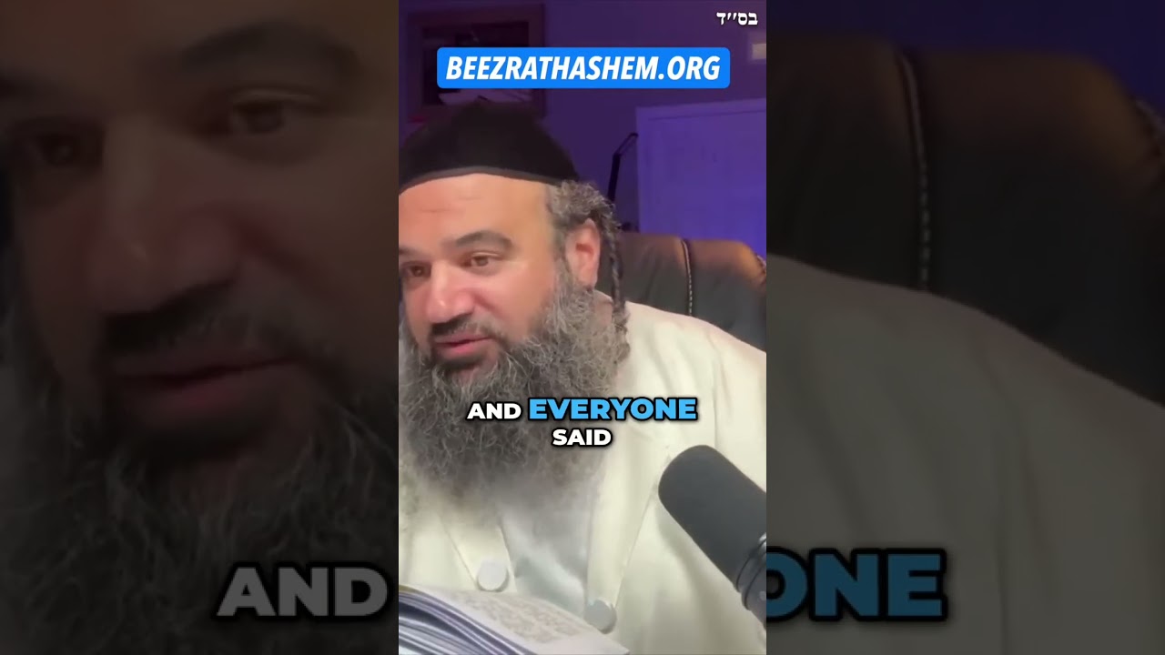 Baruch Mordechai At The Purim Tish