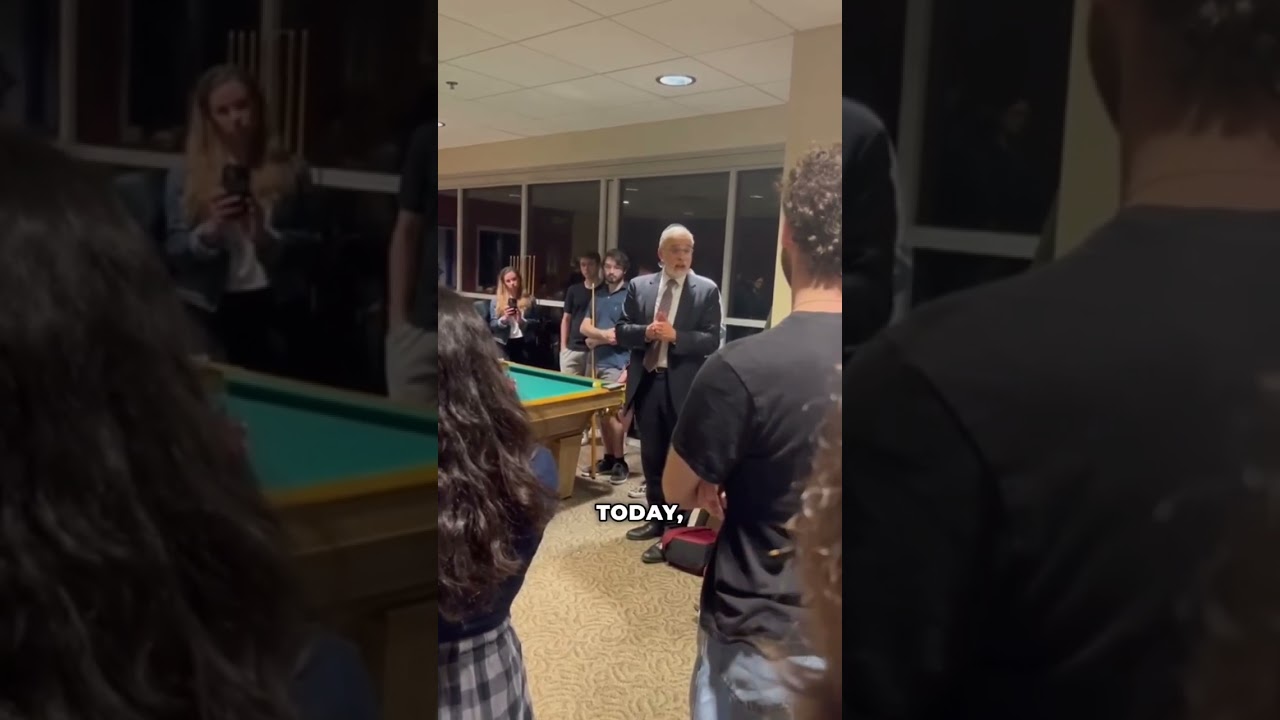 Our EVP Rabbi Hauer visited Jewish students at Johns Hopkins University