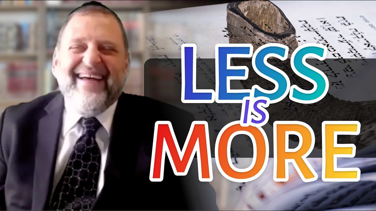 106: Tefilla: Less is More (Yamim Noraim Tefillos Pt. 1)