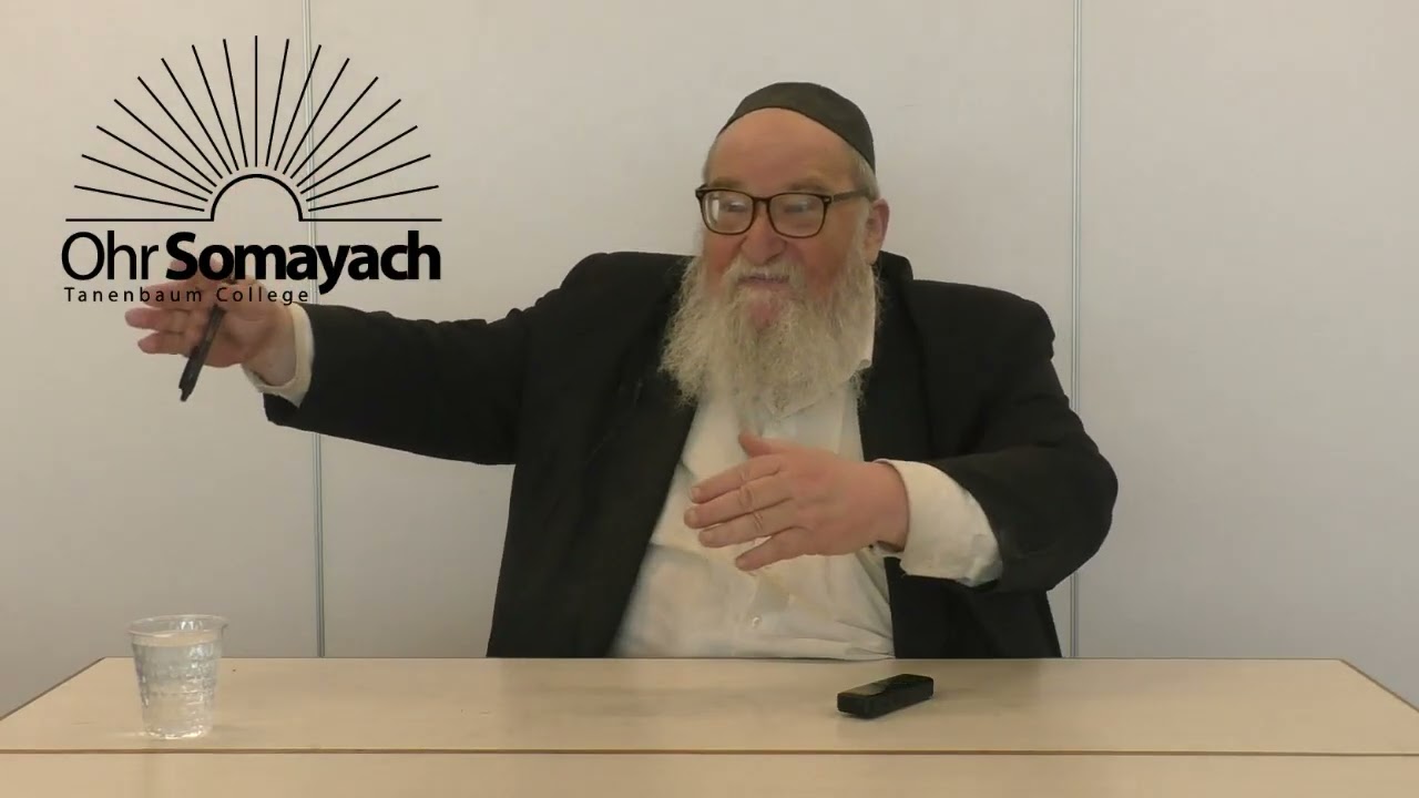 16- Menashe & Bechira (HaRav Yitzchak Breitowitz)