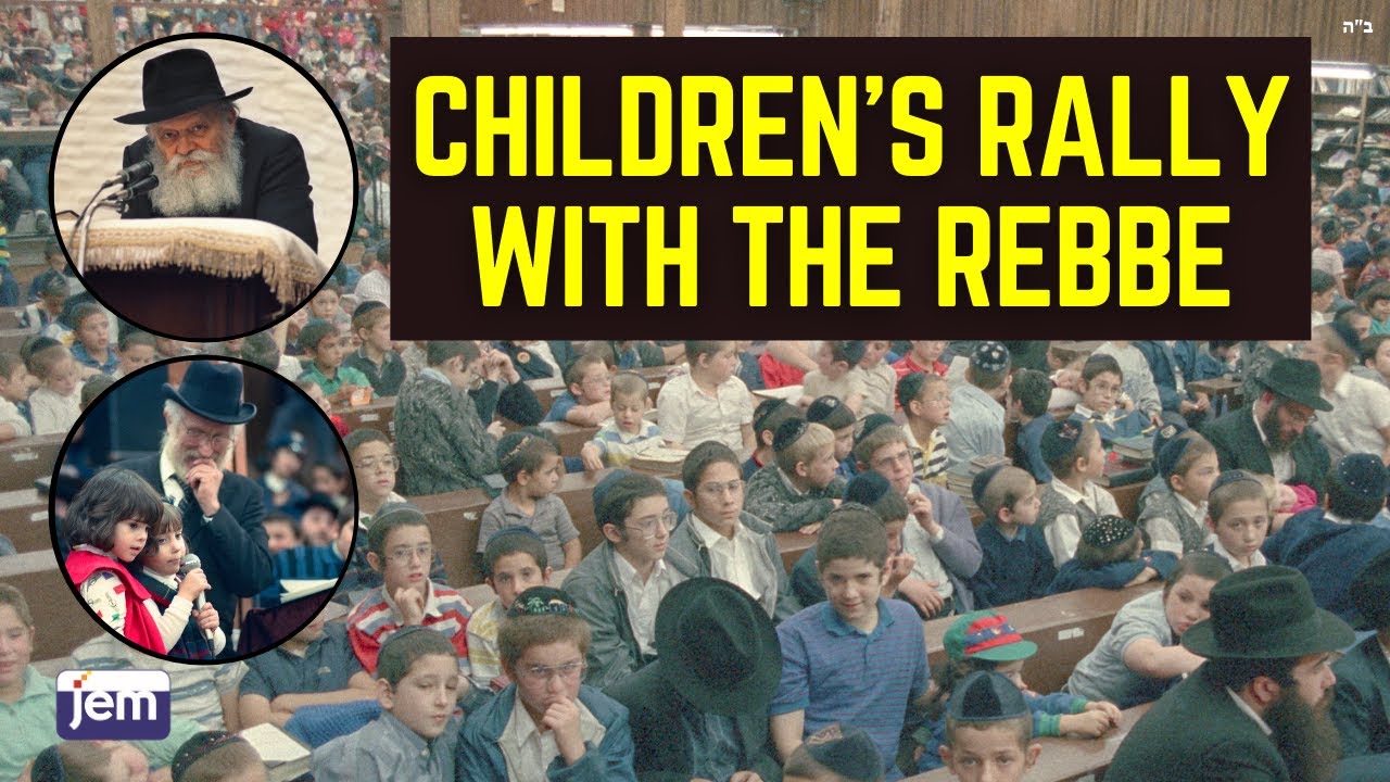 Passover Rally with the Lubavitcher Rebbe