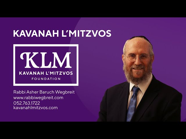 KLM: 4 Steps Closer to Hashem 17th of Tammuz (Love Sick for Hashem)  Rabbi Asher Baruch Wegbreit