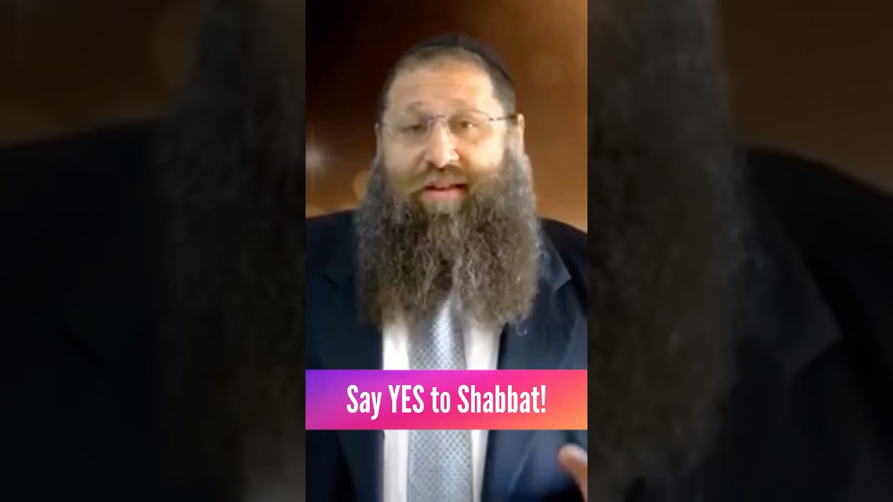 Say YES to Shabbat! #shorts #spirituality #faith