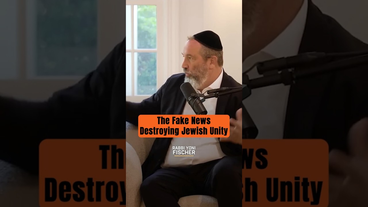 the FAKE NEWS destroying Jewish Unity