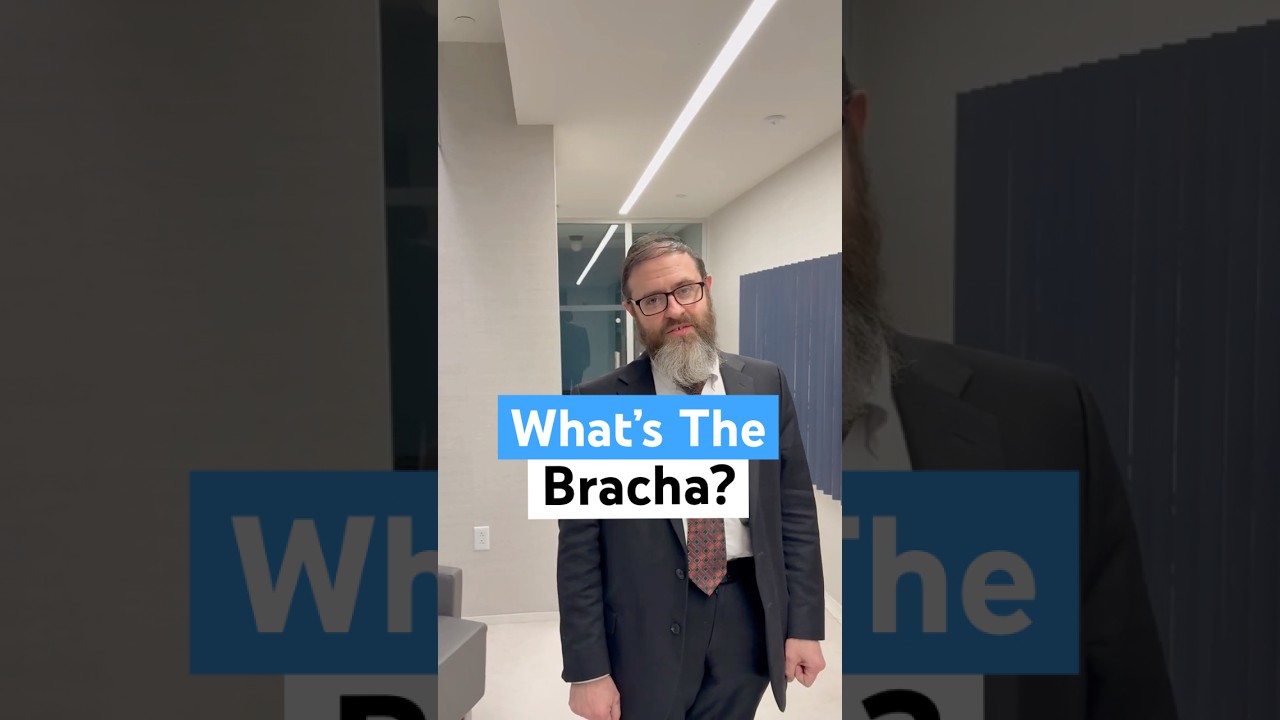 Rapid Fire Brachot with Rabbi Goldberg