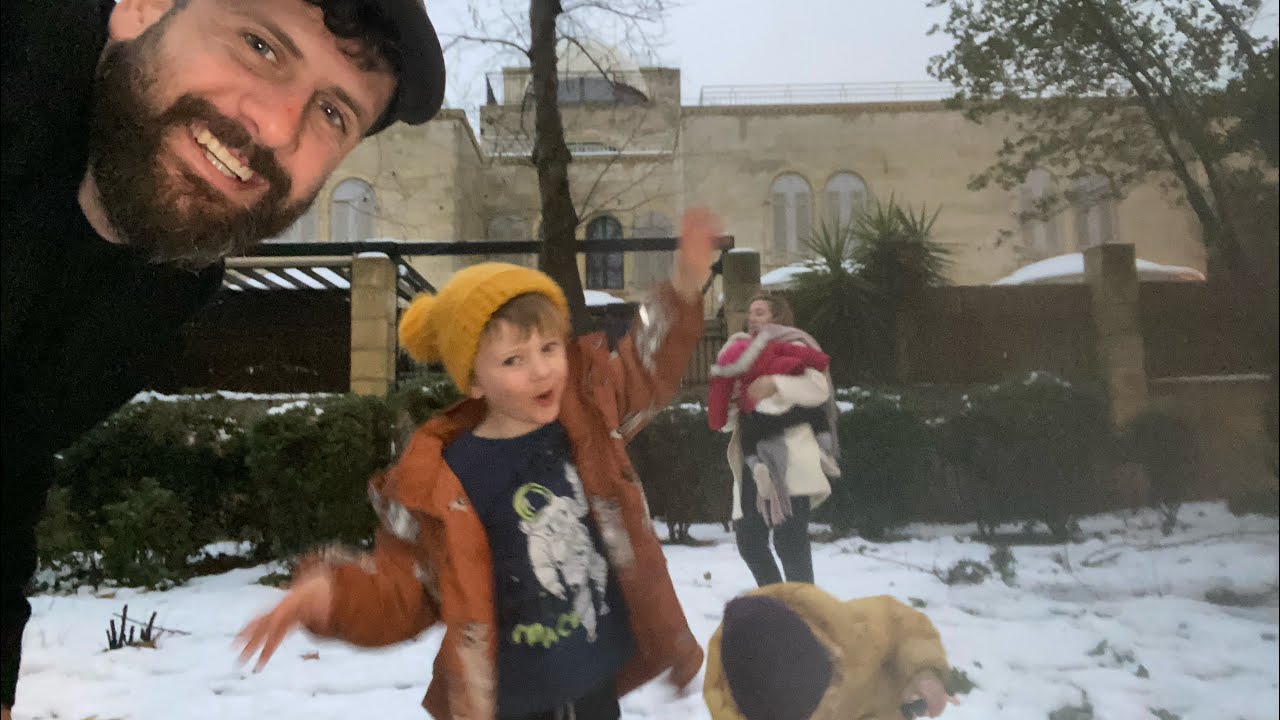 ❄️ Snow in Jerusalem - We took the kids to see | The Levites family