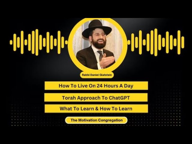 The Motivation Congregation - Exclusive Interview About Time, Torah, and ChatGPT