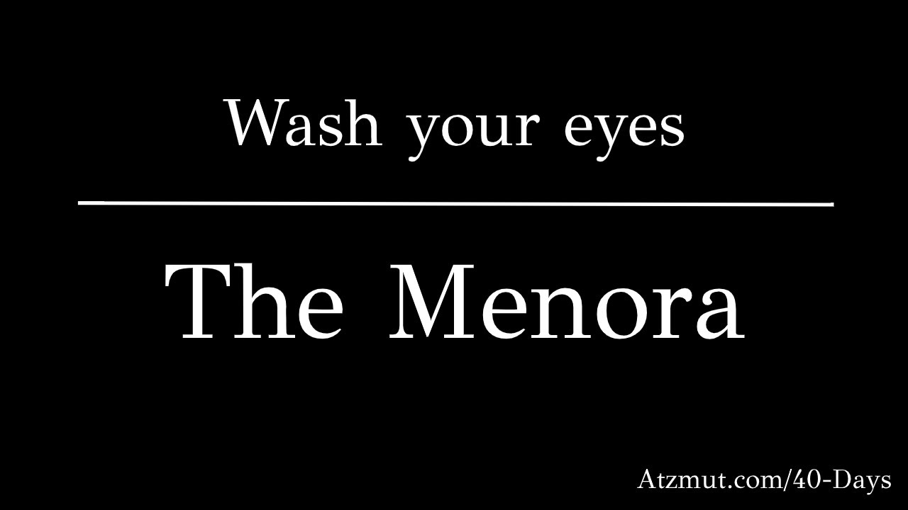 Wash your eyes