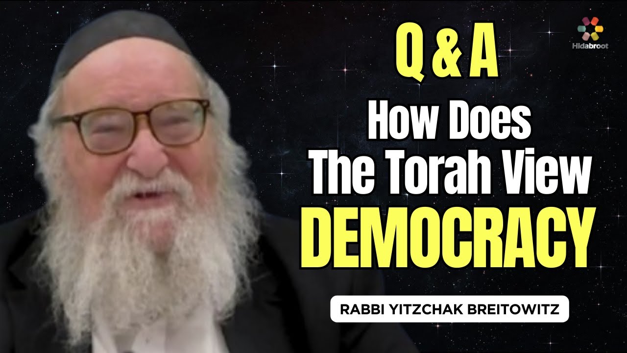Q&A: Democracy, Taxes & Slander - Rabbi Yitzchak Breitowitz