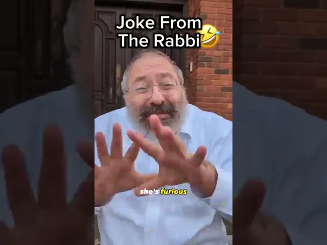 Laughter Is The Best Medicine! #joke #funny #lol #hilarious #laughter #rabbi #haha #humor #medicine
