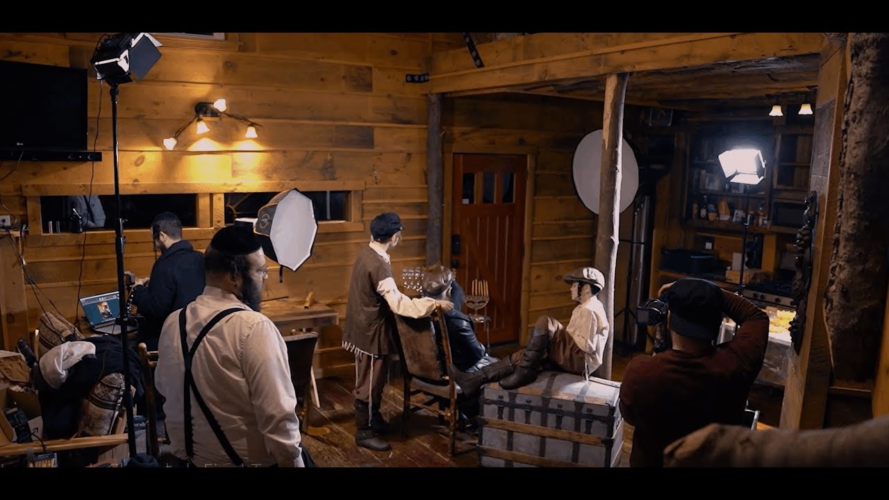 Behind The Scene Ner Mitzvah Chanukah Ads 2022
