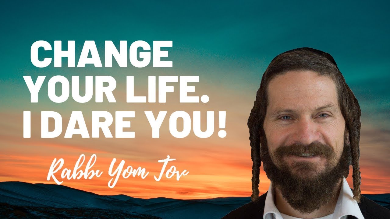 Change your life now, the secret to take responsibility - Rabbi Yom Tov Motivational Speech