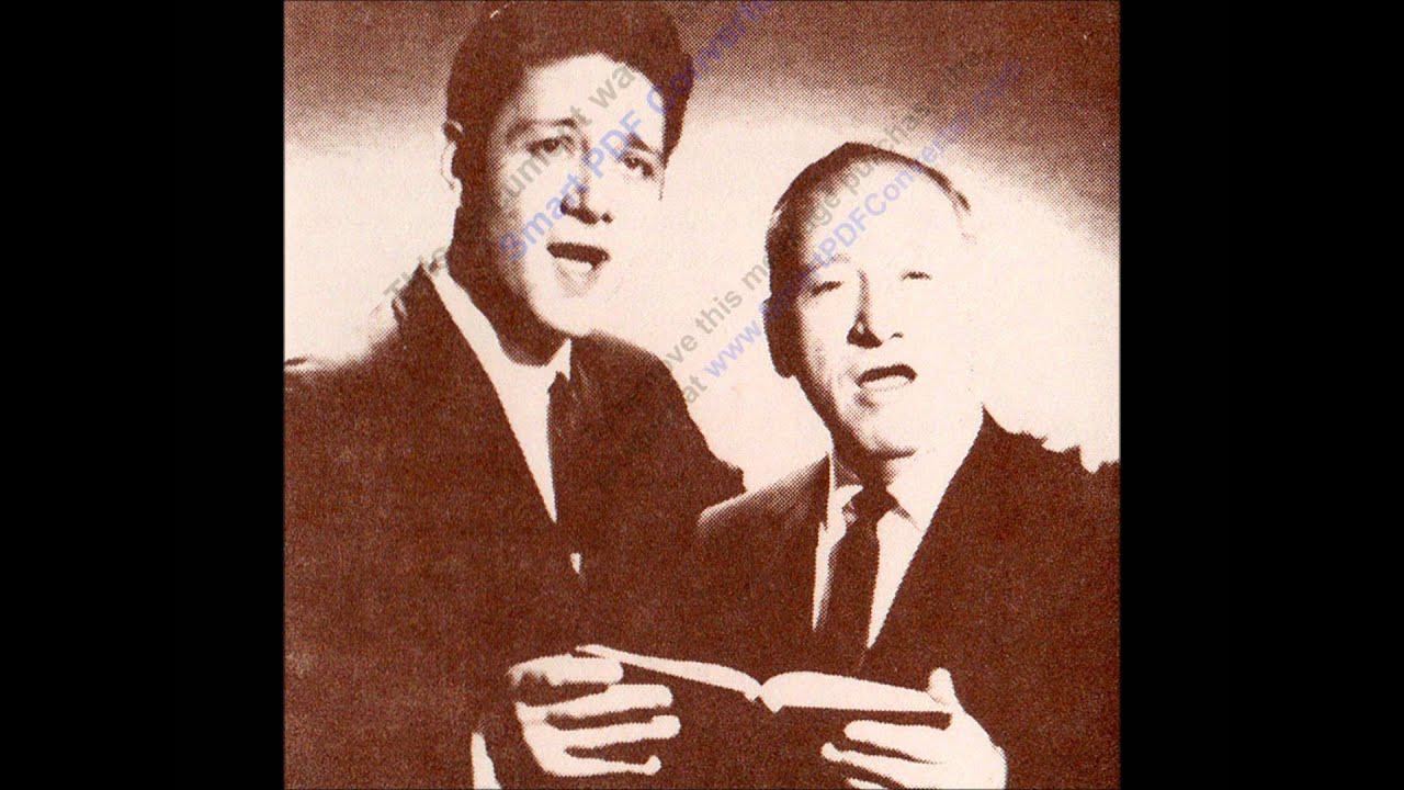 Cantor Tevele & Jordan Cohen - Ki Chol Peh Live March 21 1959