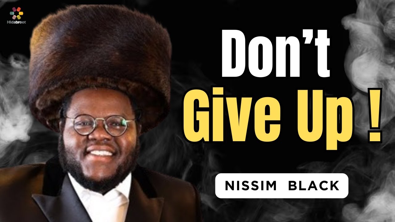 You Must Keep Fighting! Nissim Black