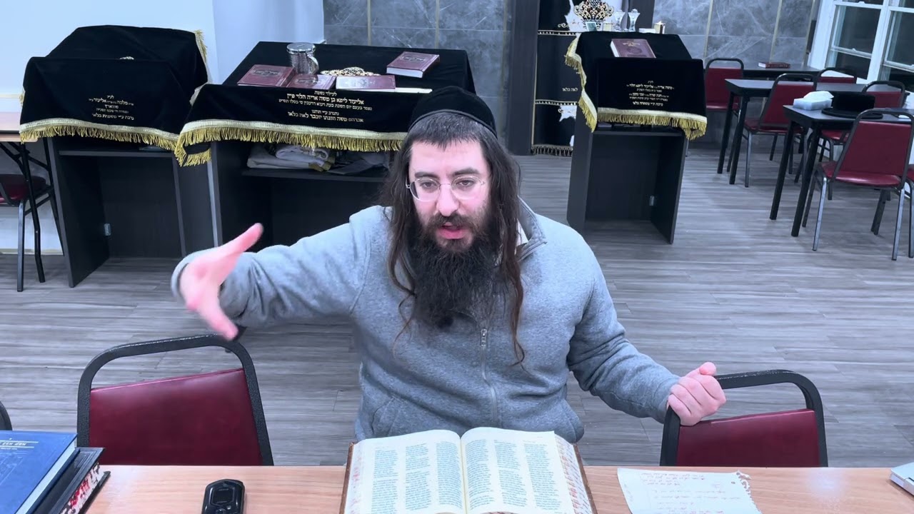 Harav Chaim Ozer Geldzahler, Navi Shmuel 1.19